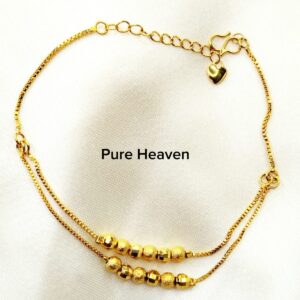 Double Layer Ball Chain Bracelet